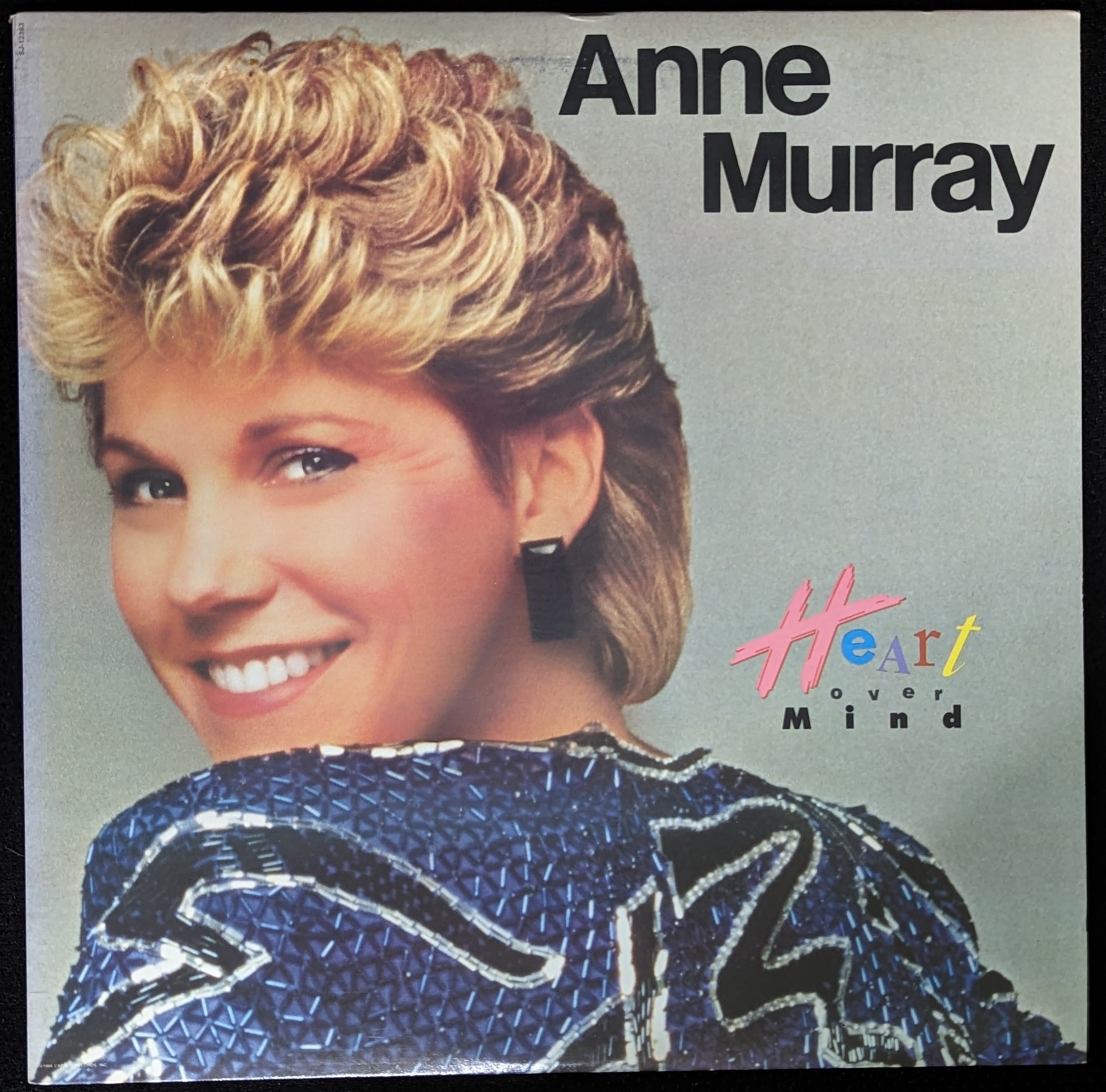 ANNE MURRAY Heart Over Mind LP Vinyl Record 1984 Capitol SJ-12363 