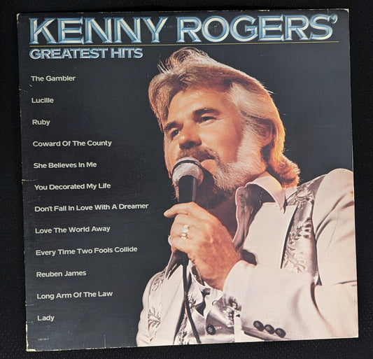 KENNY ROGERS Greatest Hits LP Vinyl Record 1980 Liberty LOO-1072 (VG+ Vinyl, VG Sleeve)