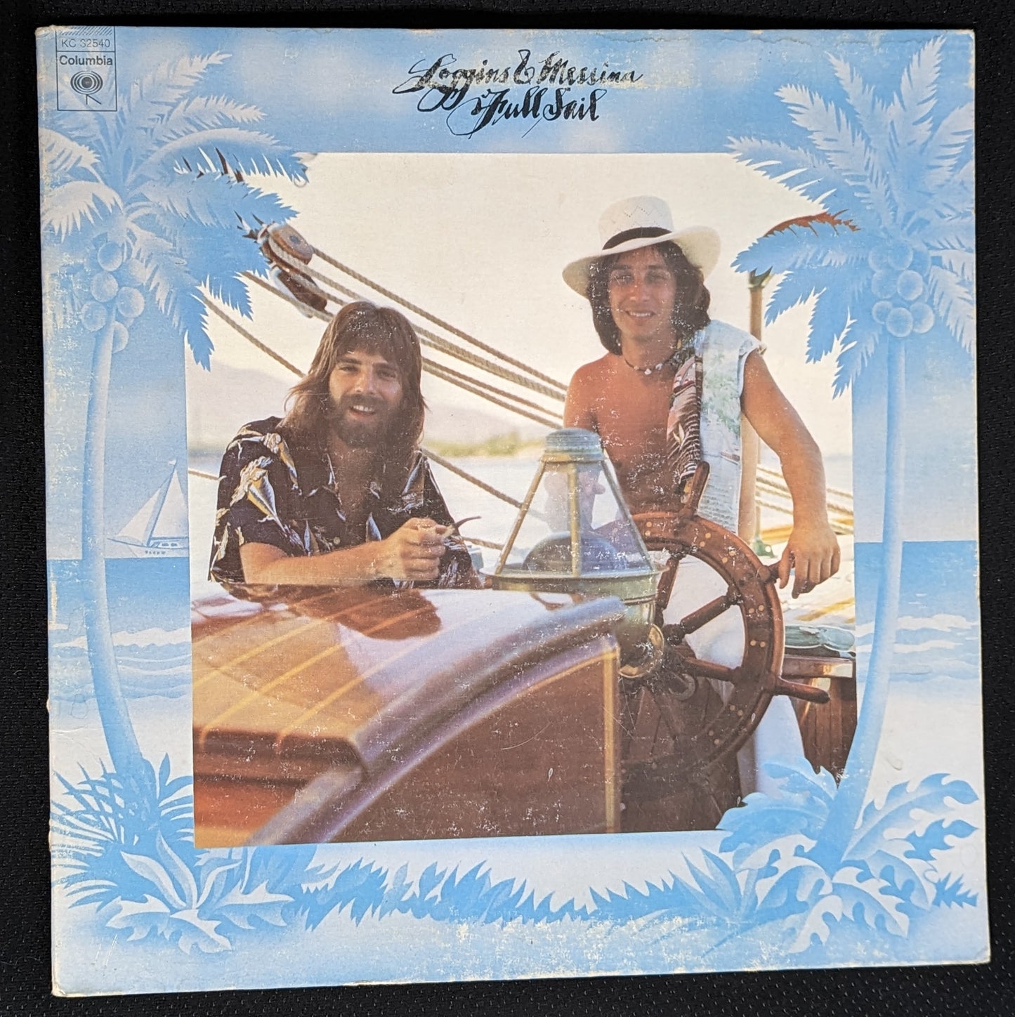 LOGGINS & MESSINA Full Sail LP Vinyl Record 1973 Columbia KC 32540 (VG Vinyl, VG Sleeve)