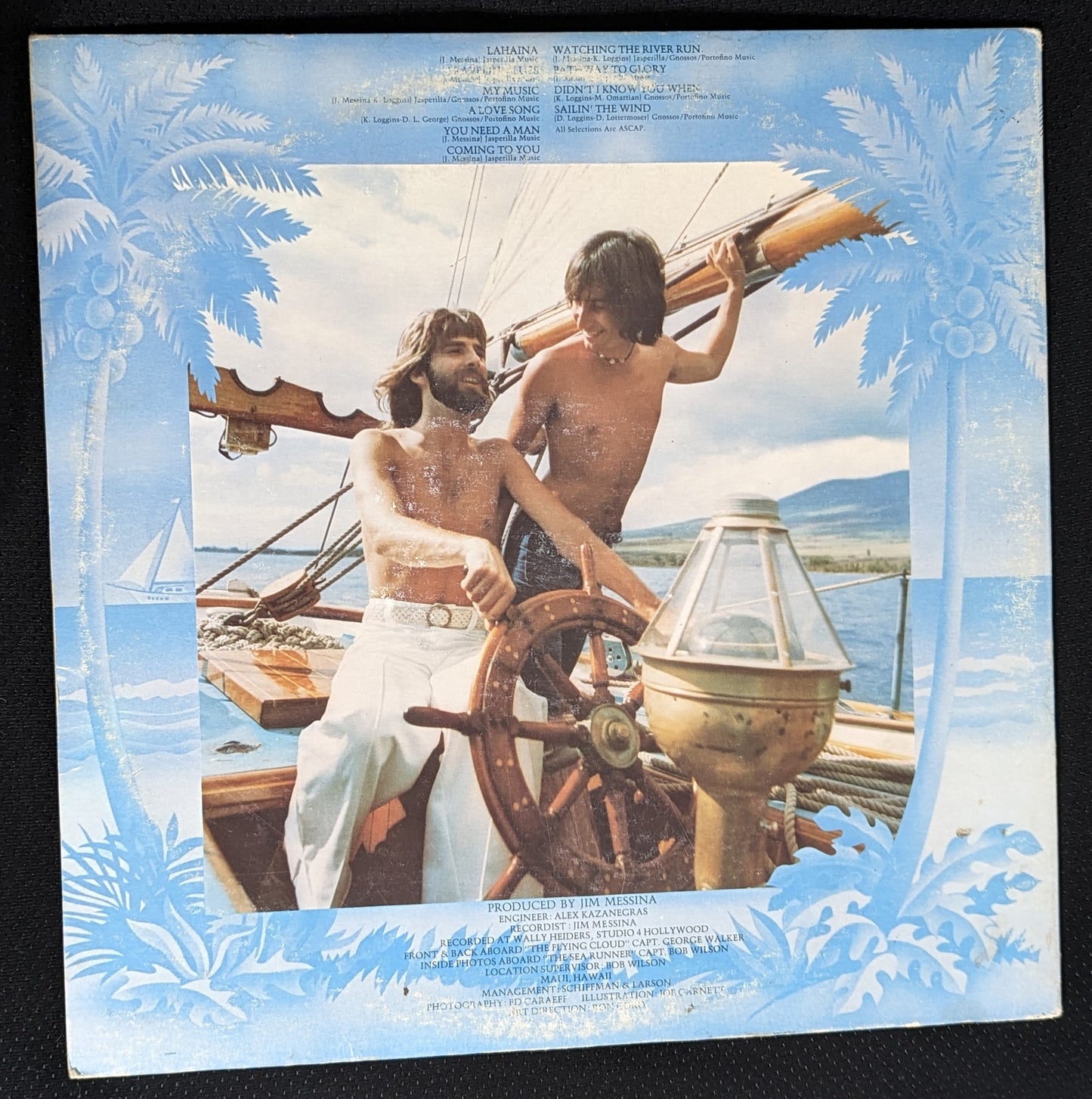 LOGGINS & MESSINA Full Sail LP Vinyl Record 1973 Columbia KC 32540 (VG Vinyl, VG Sleeve)