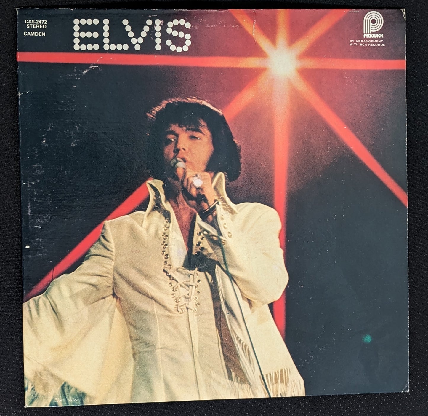 ELVIS PRESLEY You'll Never Walk Alone LP Vinyl Record 1975 Reissue CAS-2472 (VG Vinyl, VG Sleeve)